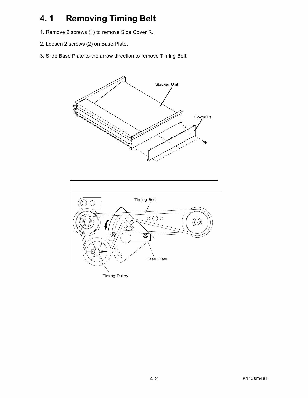 KIP K-113 Stacker Service Manual-3